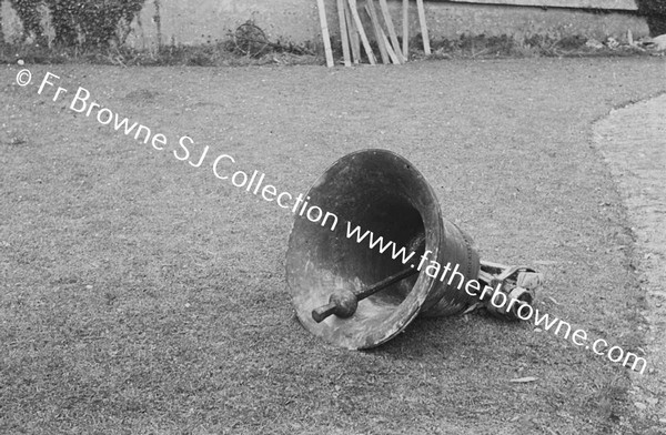 CHURCH DAMAGED BY LIGHTNING   THE BELL FALLEN